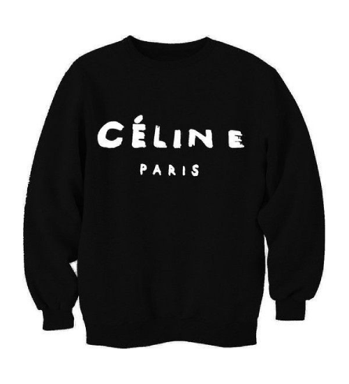 Celine Basic Paris Sweatshirt