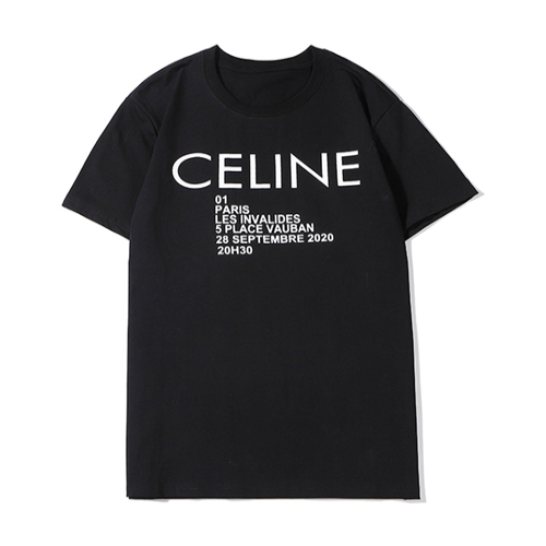 Celine Show Address Crew Neck Tee